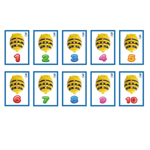 BeeBot A6 Карти с числа за събиране и изваждане Мат