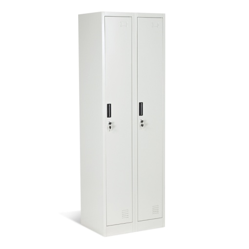 Метален шкаф Carmen CR-1242-2 L - сив