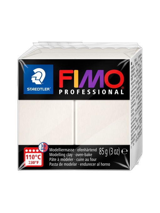 Полимерна глина Staedtler Fimo Prof,85g, порцелан 03