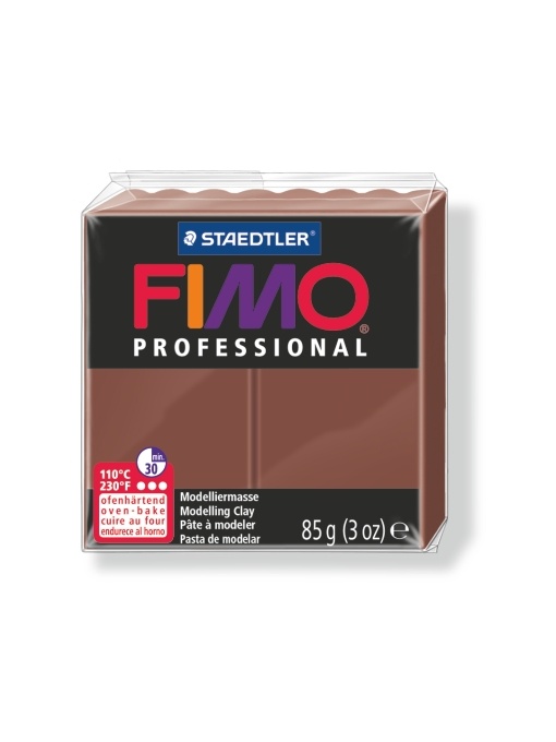 Полимерна глина Staedtler Fimo Prof,85g,шоколад 77