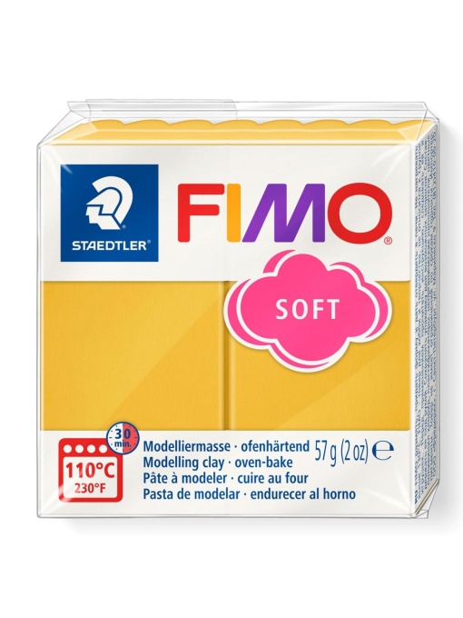 Полимерна глина Staedtler Fimo Soft 8020, 57g, манго
