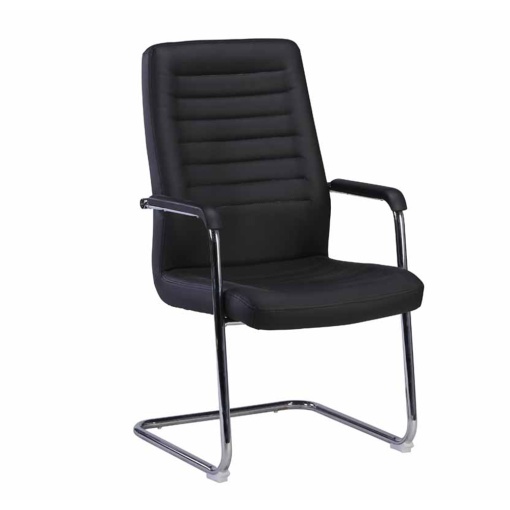 Черен посетителски стол RFG Sit M.
