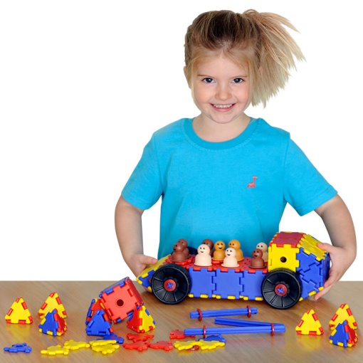 Конструктор Polydron Junior Основен комплект
