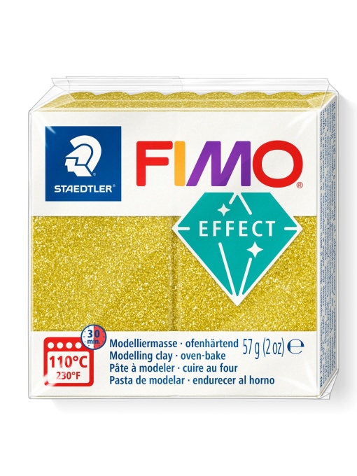 Полимерна глина Staedtler Fimo Effect,57g, бледо златист 112