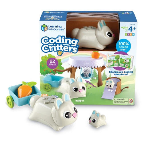 Роботизирани играчки Coding Critters, Bopper, Hip & Hop