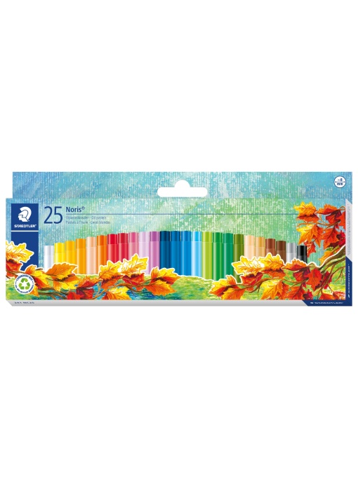 Маслени пастели Staedtler NC 241, 25 цвята