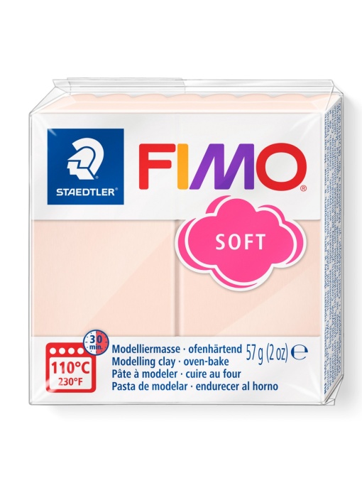 Полимерна глина Staedtler Fimo Soft, 57 g,телес 43