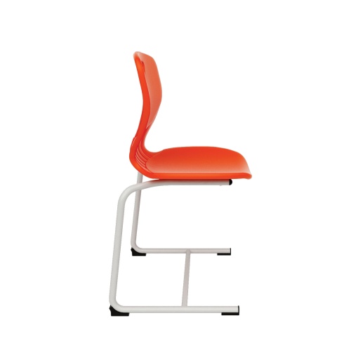 Ученически стол Maxima C, мандарина, от VIII до XII клас, 43 х 45 х 46 cm, RFG.