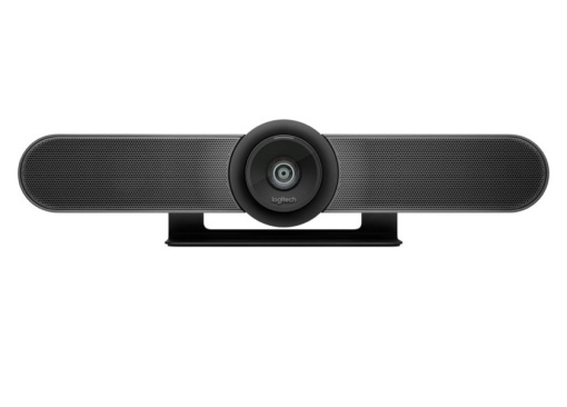 Logitech MeetUp Confererence Solution, Black, Ultra HD 4K 30 fps, Up To 6 Seats, Super Wide 120°, Motorized PT, RightSight, RightLight, RightSound, 5x HD Zoom, Уебкамера