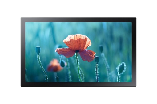 Samsung LFD QB13R-T, 13" TOUCH Edge LED BLU, 16/7, 8ms, 4000:1, 350 nit, 3840x2160 UHD, Tizen 4.0, WiFi, Bluetooth, DVI-D, HDMI 2.0 (2), HDCP 2.2, IR, RS232C(In/Out), RJ45, Bezel 9.2mm(U/L/R), 11.2mm(B), интерактивен дисплей.