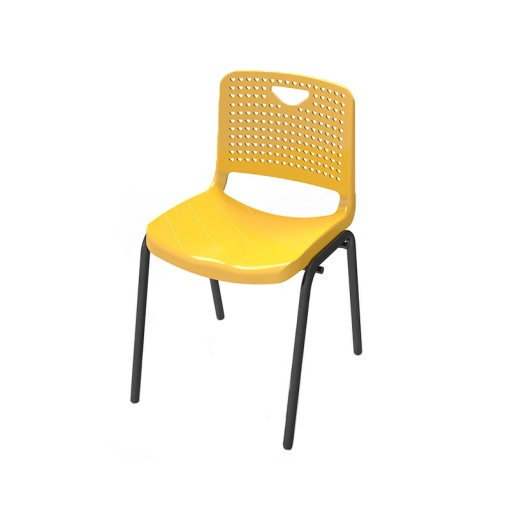 Stilo Ученически стол RFG, жълт, 430 х 425 х 460 mm, от VIII до XII клас