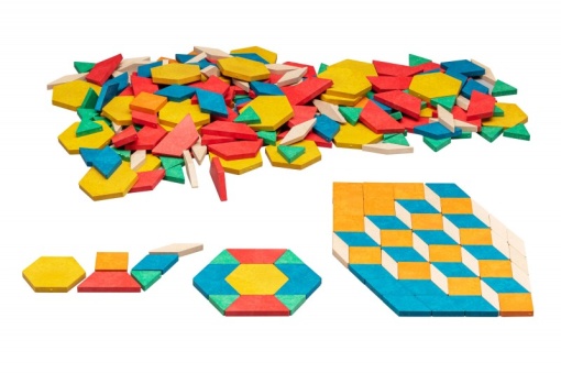 Геометрични фигури Мозайка, 250 бр