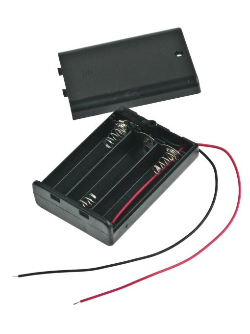 Кутия за батерии 4.5V, 3x Micro