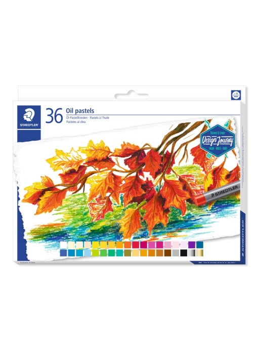 Маслени пастели Staedtler Design Journey, 36 цвята