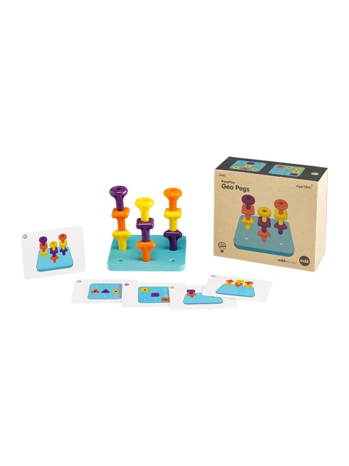 Образователен комплект Busy Play Geo Pegs