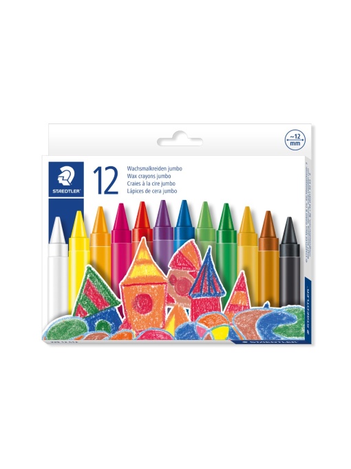 Пастели Staedtler 229 12, 12 цвята