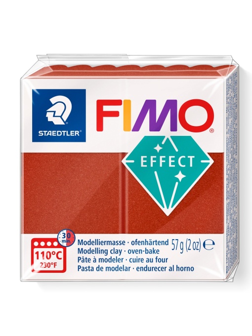 Полимерна глина Staedtler Fimo Effect,57g, мет.мед 27