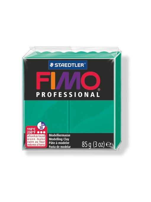 Полимерна глина Staedtler Fimo Prof,85g, зелен 500