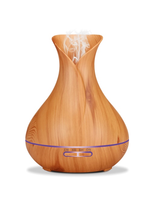Ултразвуков арома дифузер Platinet, 400ml, светло кафяв