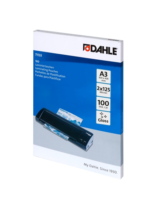 Фолио за ламиниране Dahle А3, 303x426mm,125 микрона опаковка 100