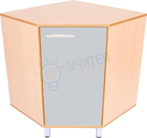 Ъглов шкаф Premium - сив