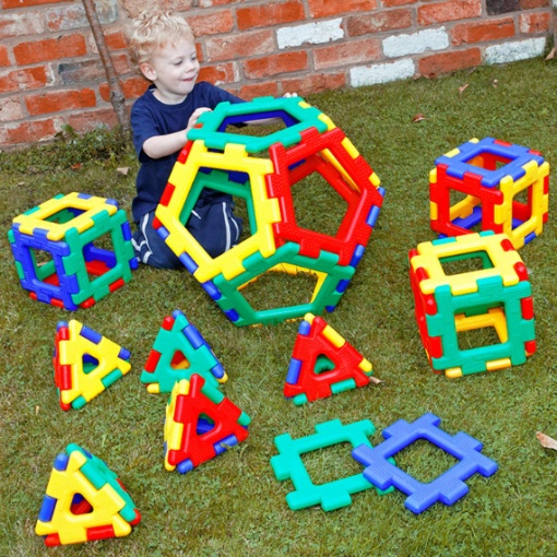 Polydron Гигантски комплект Платонови тела