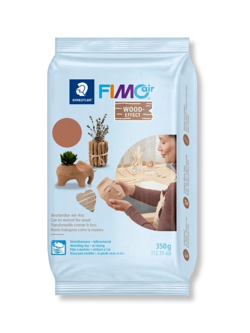 Глина Staedtler Fimo Air 8150, 350g,дървесен ефект