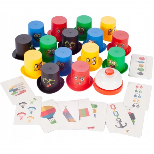 Игра за умения Бързи шапки 4+