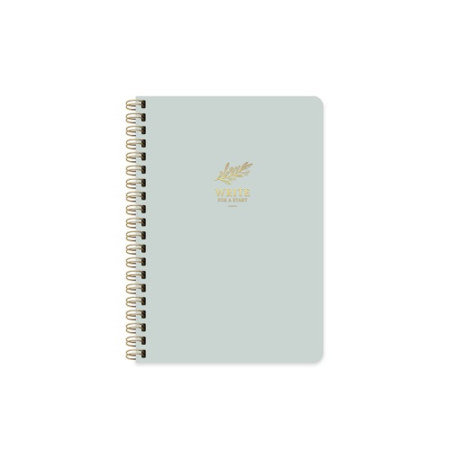 Тефтер А5 96 Л. Ред Твърда Корица, Спирала, Write For A Start