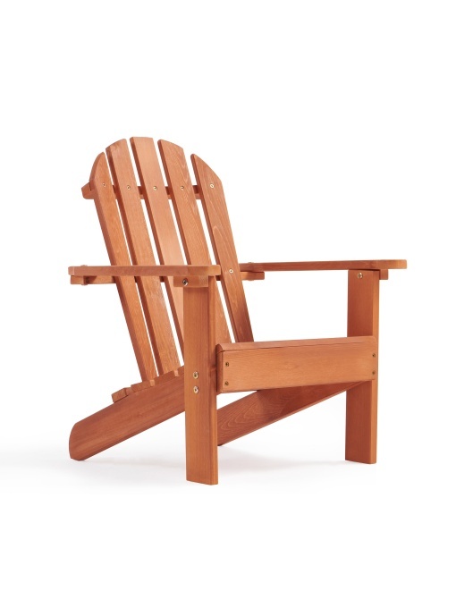 Детски стол, шезлонг adirondack, релаксация в градината, двора, балкона, терасата, къмпинга и плажа, дървен