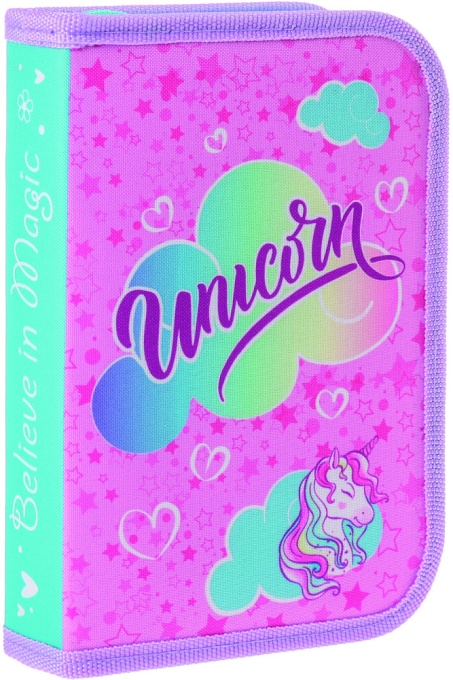 Несесер С 1 Цип Зареден Cloudy Unicorn
