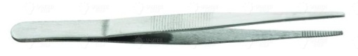 Пинцети с тъп край 110mm – 10 бр