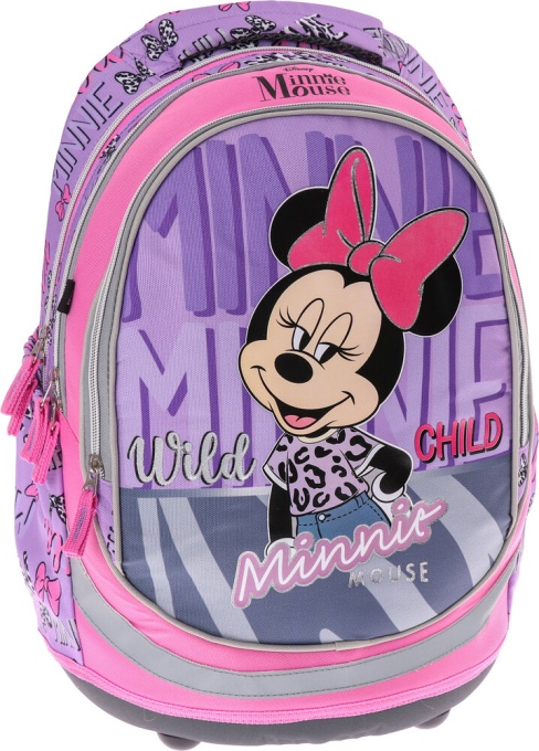 УЧЕНИЧЕСКА РАНИЦА АНАТОМИЧНА PLAY MINNIE MOUSE WILD CHILD
