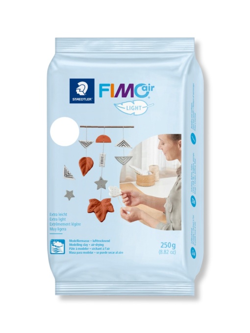 Глина Staedtler Fimo Air light 8131, 250g, бял