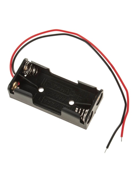 Държач за батерии, 2 x Micro UM4 (AAA) с кабел