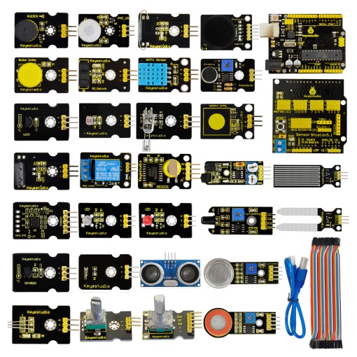 Комплект сензори за Arduino с Arduino Uno R3