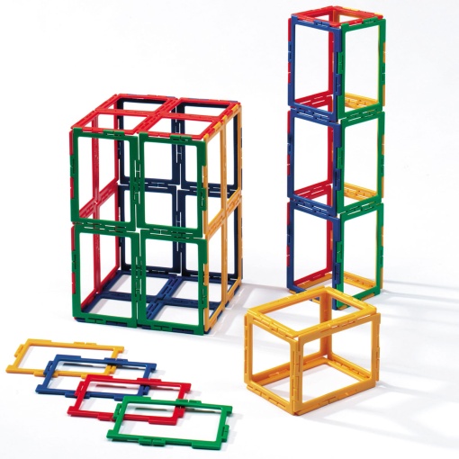 Конструктор Polydron FRAMEWORKS ПРАВОЪГЪЛНИЦИ 50 бр