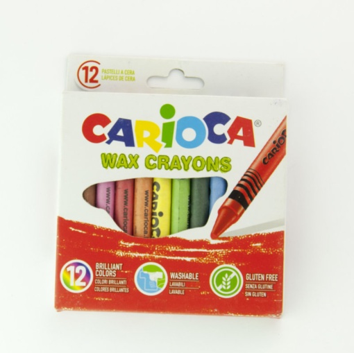 Пастели CARIOCA измиваеми 12 цвята