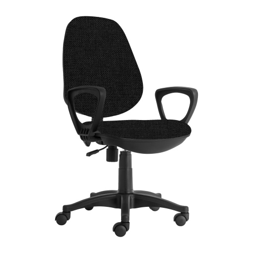 Работен стол Presto Black, черен RFG