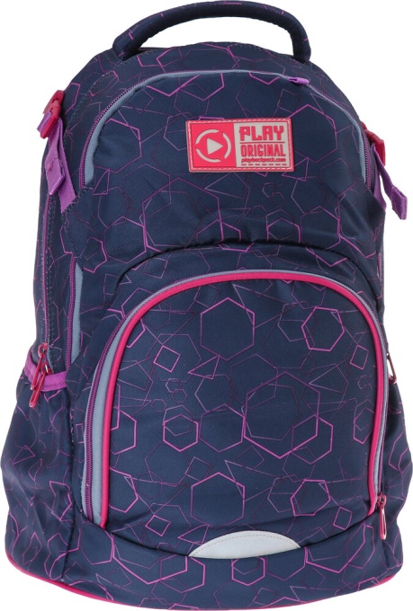 Ученическа Раница Play Apollo Mini Ergo Rhomboid Pink