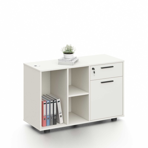 Шкаф Monaco RFG, 1000 х 400 х 630 mm, бял