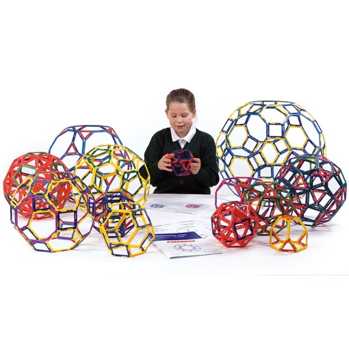 Polydron Frameworks Архимедови тела стандартен комплект