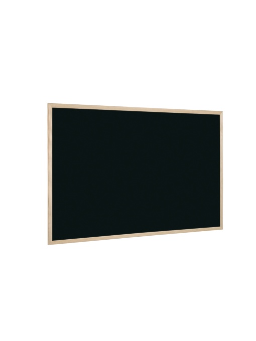 Дъска Bi-Office черна с дървена рамка, 40х60 cm