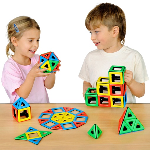 Конструктор Магнитен Polydron Класен комплект