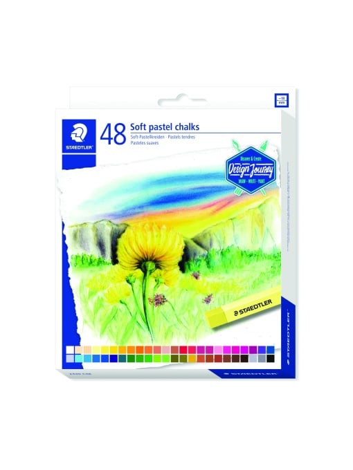 Меки пастелни тебешири Staedtler DJ, 48 цвята