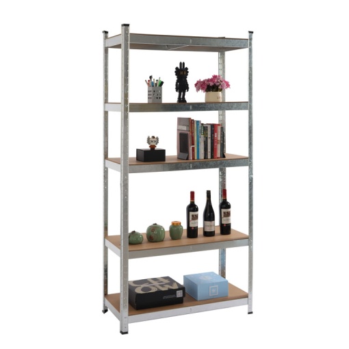 Метален стелаж RFG с 5 рафта, 900 х 400 х 1800 mm, MDF, до 175 kg.