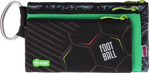 Несесер С 3 Ципа Football Black