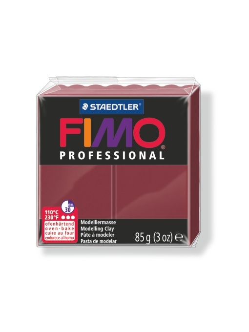 Полимерна глина Staedtler Fimo Prof,85g, бордо 23