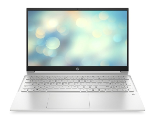 HP 15-eg2044nu Ceramic White лаптоп с процесор Core i3-1215U (1.2Ghz, до 4.4Ghz/10MB/6C), 15.6" FHD AG IPS дисплей, 8GB 3200Mhz 1DIMM RAM, 512GB PCIe SSD, WiFi a/c + BT5, 3C батерия с дълъг живот и Free DOS.
