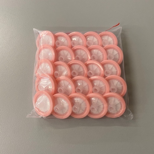 PTFE филтри за спринцовка 0,22 μm dia.25mm